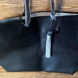 Black Victoria Secret Huge Purse/Bag BRAND NEW WITH TAGS